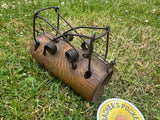 Rare Full Barrel Mole Trap