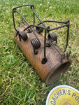 Rare Full Barrel Mole Trap