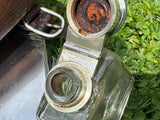1920s Swaine & Adeney Silver Leather Hunting Canteen Set