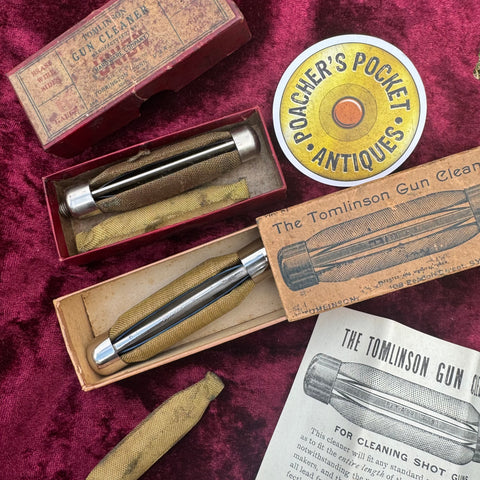 Pair Tomlinson Patent Gun Barrel Cleaning Tools