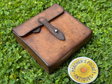 1920s Swaine & Adeney Silver Leather Hunting Canteen Set