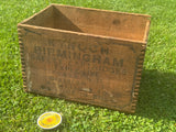 C1920 Kynoch Primax Cartridges Wooden Crate