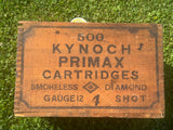 C1920 Kynoch Primax Cartridges Wooden Crate