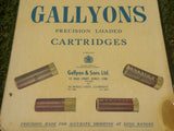 Gallyon’s Precision Loaded Cartridges Original Showcard