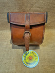 Extra Wide Farlow D Block Leather Reel Case