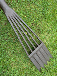 Large 5 Tine Vintage Iron Eel Spear