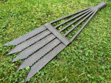 Large 5 Tine Vintage Iron Eel Spear