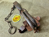 Rare Sure Grip 1920 Patent Rabbit Gin Trap