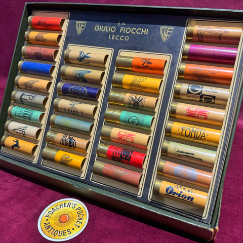 Original Salesman Sample Box of Fiocchi Cartridges