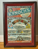 Large Kynoch Ammunition Glazed Display Board