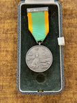 Unique Silver Gamekeepers Long Service Award Medal