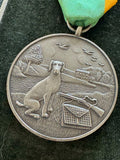 Unique Silver Gamekeepers Long Service Award Medal