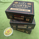Three Genuine Eley 410 Fourten Cartridge Boxes