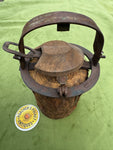 Unusual Round Pole Trap with Wooden Plate