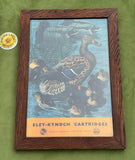 Pair of Original Eley Kynoch Cartridges Showcards
