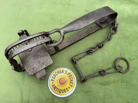 British Sure Grip 1920 Patent Rabbit Gin Trap