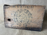 Antique Kynoch Bonax Cartridges Wooden Crate