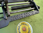 Antique Cast Iron Olmsted Patent Mole Trap 1886