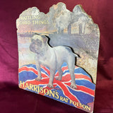 Rare Die Cut Sign Advertising Harrison’s Rat Poison 🇬🇧