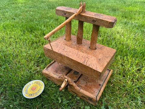 English Wooden Deadfall Mouse Trap