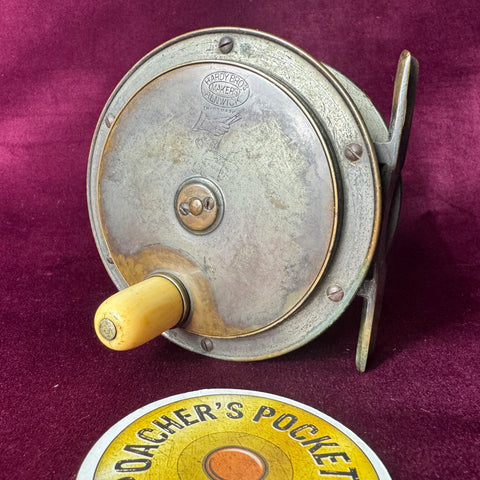 C1890s Hardy Bros Hercules Salmon Reel