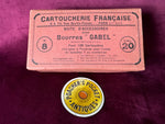 Box of Cartridge Wads and Topcards by ‘Cartoucherie Francais’