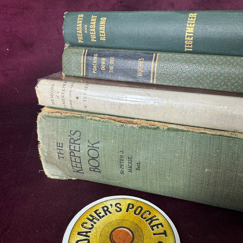 Four Vintage Gamekeeper Books