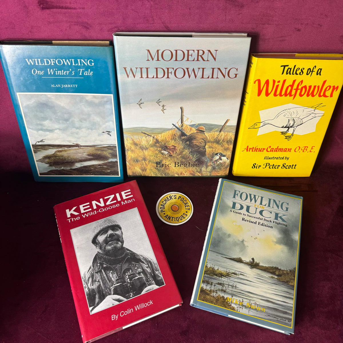 Five Wildfowling Duck and Goose Shooting Books – Poacher's Pocket Antiques