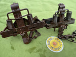 Two Victor Soft Catch Fox Gin Traps