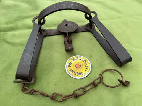 Large Oneida Victor No.4 Double Spring Trap