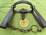Large Oneida Victor No.4 Double Spring Trap