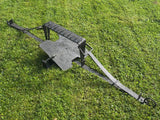 English Large Wrought Iron Man Trap