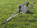English Large Wrought Iron Man Trap