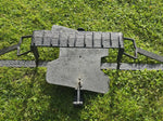 English Large Wrought Iron Man Trap