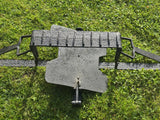 English Large Wrought Iron Man Trap