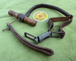 Leather Coursing Single Slip Lead