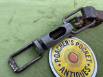 Leather Coursing Single Slip Lead