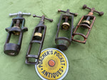 Cast iron hand loaders for cartridges