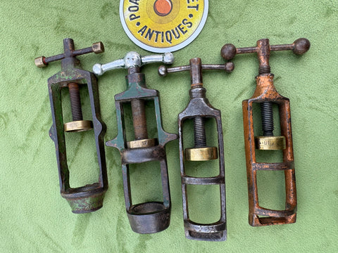 Cast iron hand loaders for cartridges