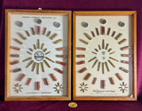 Pair of original Eley Kynoch factory cartridge display boards
