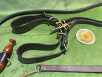 Greyhound or Lurcher Leather Coursing Slip Lead