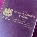 1930s Pheasant Rearer’s Manual for Gamekeepers