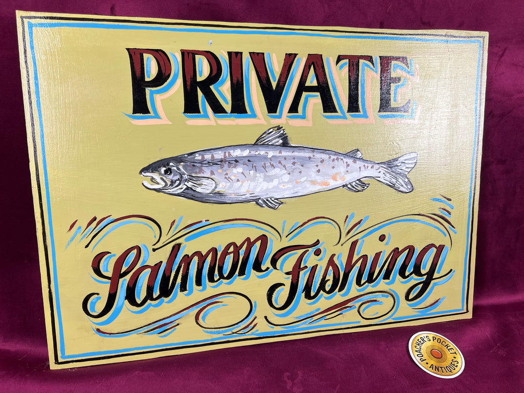 Wooden Fishing Signs -  UK