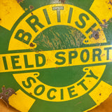1940s Enamel Sign British Field Sports Society BFSS