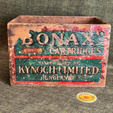 Rare Kynoch Bonax Shotgun Cartridges Crate