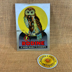 Harley’s Rodine Rat Poison Showcard